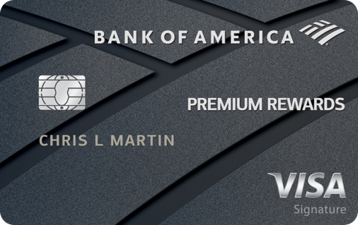 Tarjeta de crédito Bank of America® Premium Rewards® Visa®
