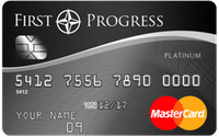 Tarjeta de crédito First Progress Platinum Select MasterCard® asegurada