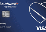 Tarjeta de crédito prioritaria Southwest Rapid Rewards