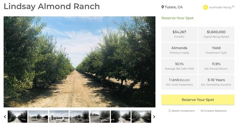 Rancho Lindsay Almond