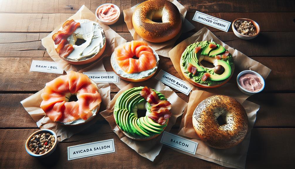 breakfast bagels in spanish