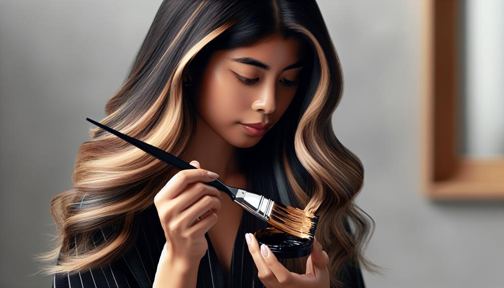 cabello con mechas perfectas