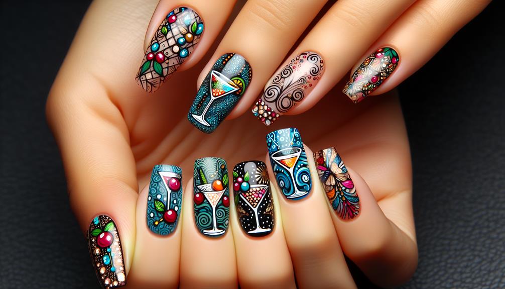 cocktails of diverse variety