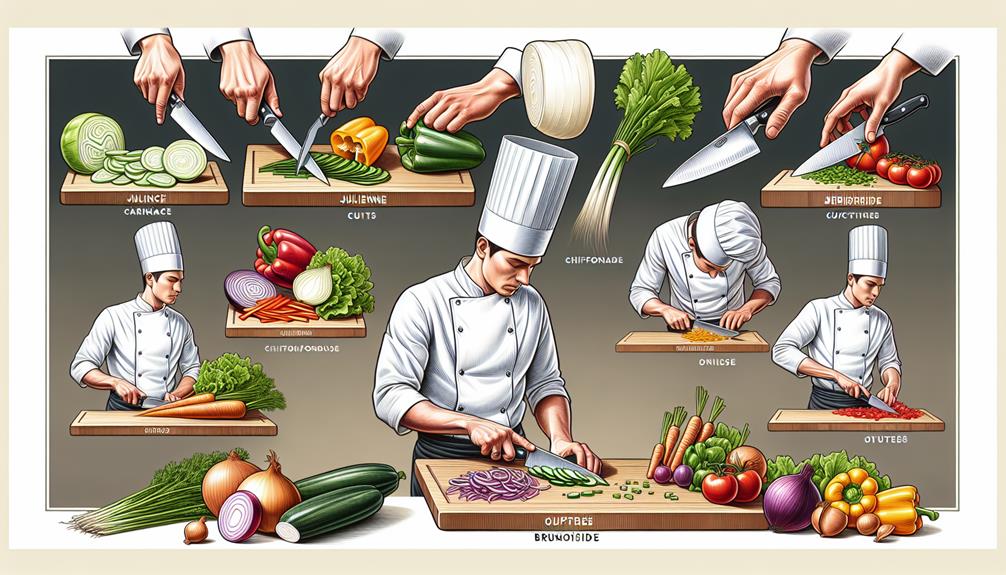 cortes b sicos de verduras