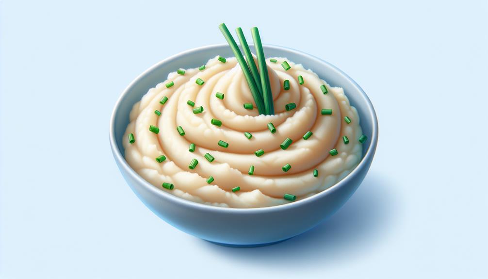crema de papas con cebollinos