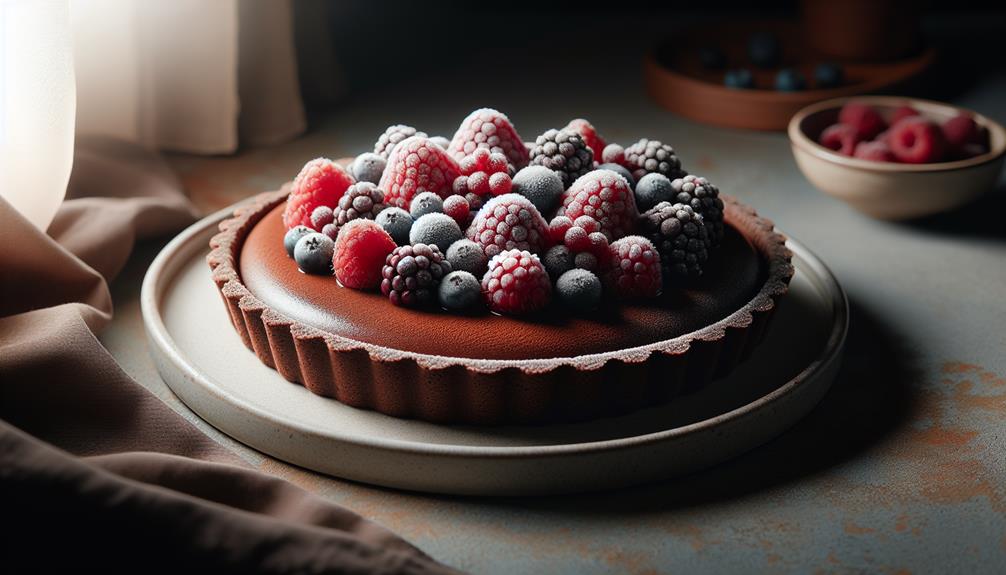 deliciosa tarta de chocolate