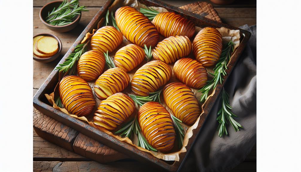 delicious hasselback potatoes recipe