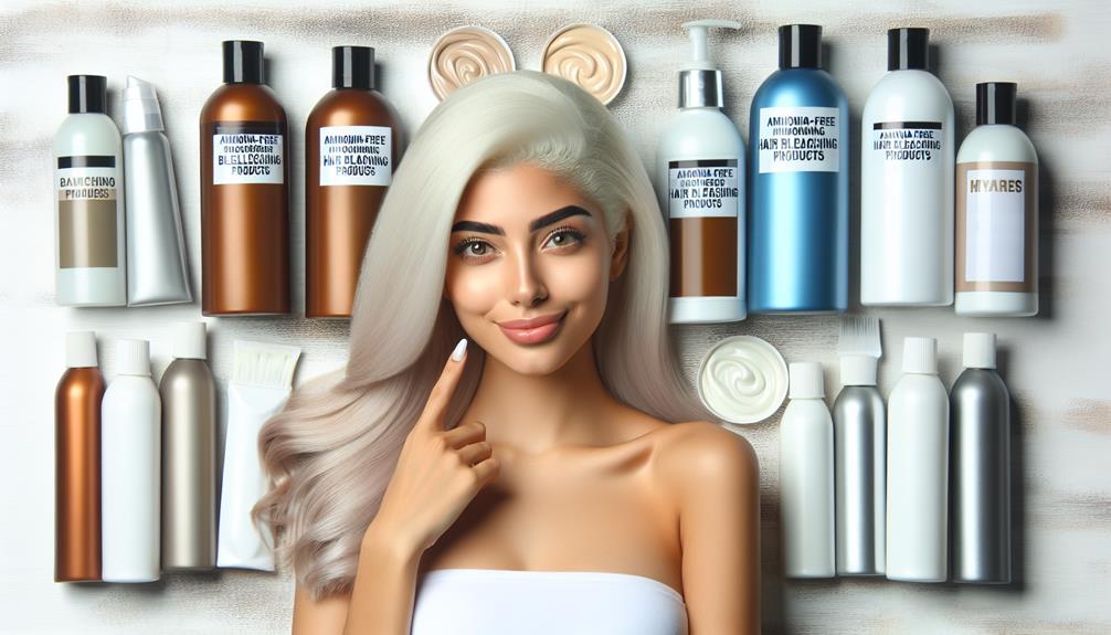 elecci n de productos blanqueadores