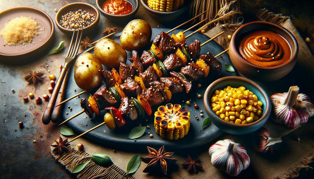 peruvian grilled beef heart