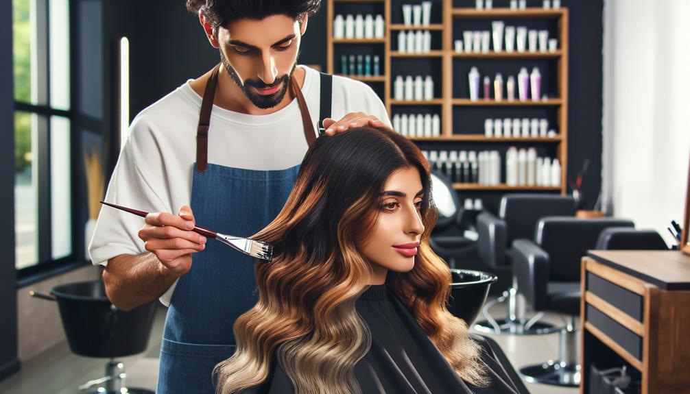 t cnica de coloraci n profesional